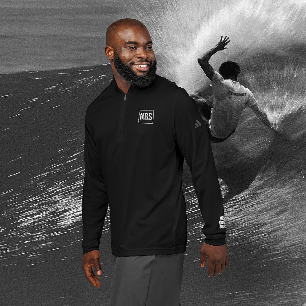 NBS x Adidas Embroidered Quarter Zip